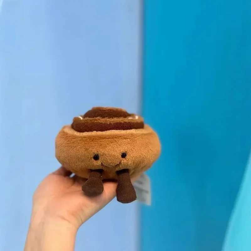 10cm Bread Doll Cinnamon Roll Grape Roll French Stick Interactive Toy Christmas Girl T250617