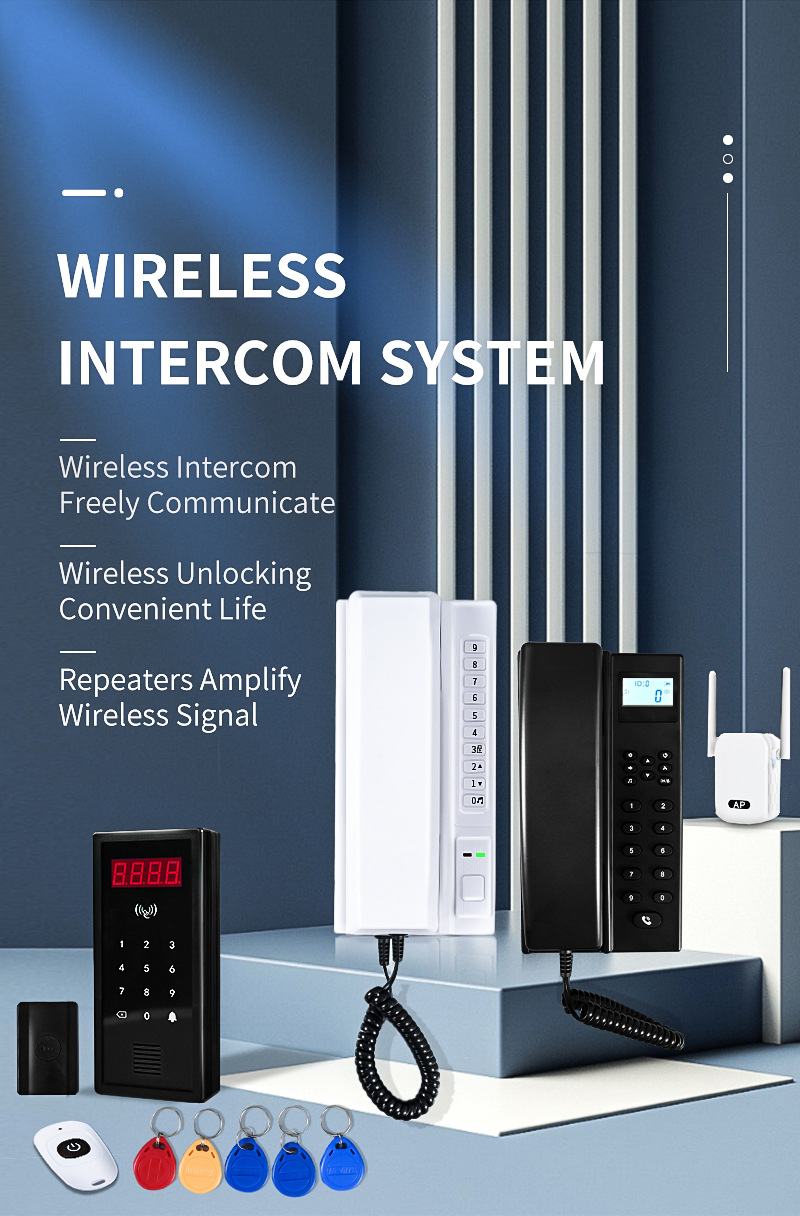 Anjielo Secure 2.4Ghz & 433Mhz Dual Frequency Smartphone with Built-in Radio Ideal for Warehouses, Apartments, Offices