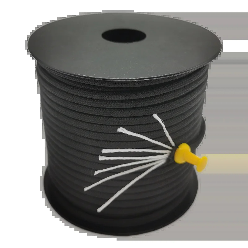 50100M 7core umbrella rope 550 4mm outdoor polyester parachute camping survival tent bundled clothesline 250611