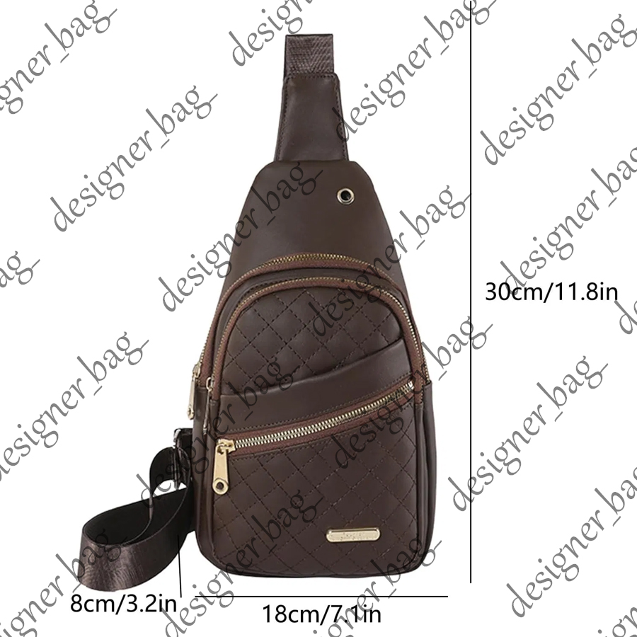 2025 New Lady Luxury Designer Storage Bag Travel Bag Small Sling Bag Crossbody Chest Shoulder Water Resistant Sling Purse One Strap Travel Bag for Men