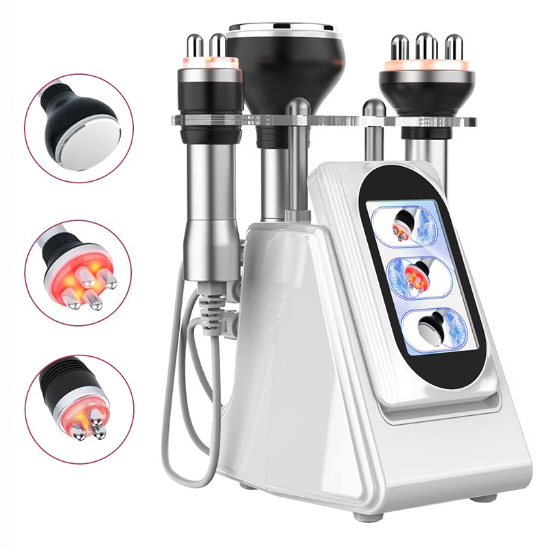 Portable 3 in 1 80k Body Slimming Machine RF Radio Frequency Skin Tightening Ultrasonic Cavitation Beauty Device Weight Reduce Fat Loss Shaping