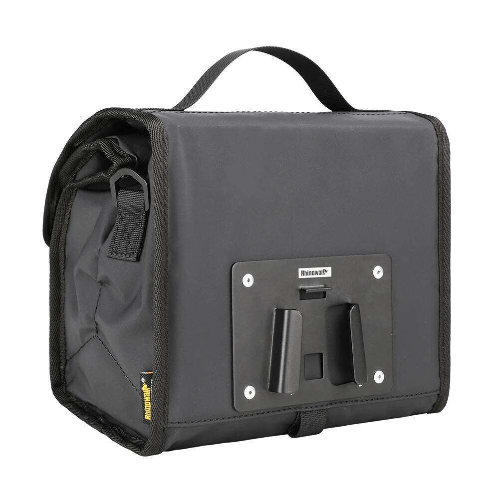 Folding Handlebar Multi-Functional Front Insulated Bike Basket Bag With Rain Cover