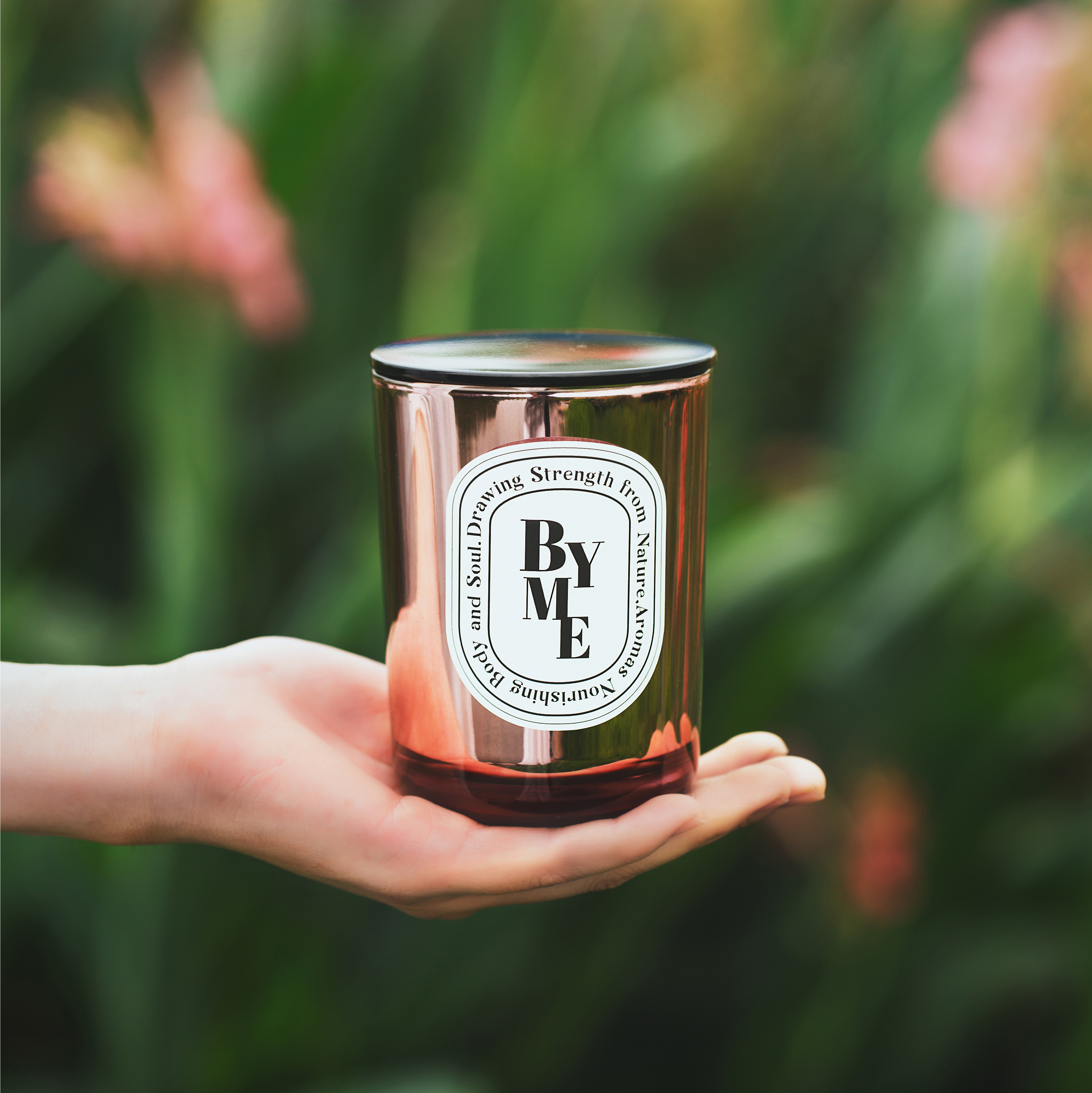 Triple Color Electroplated Glass Scented candles with Plant Soy Wax & Aromatic Scents for Fresh Air