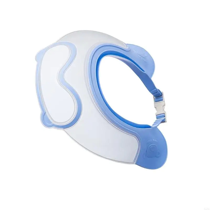 A5YC Infants Safety Shower Caps for Shampoo Protections Adjustable Protective Hat Cartoon Kids Bathing Hat 250617