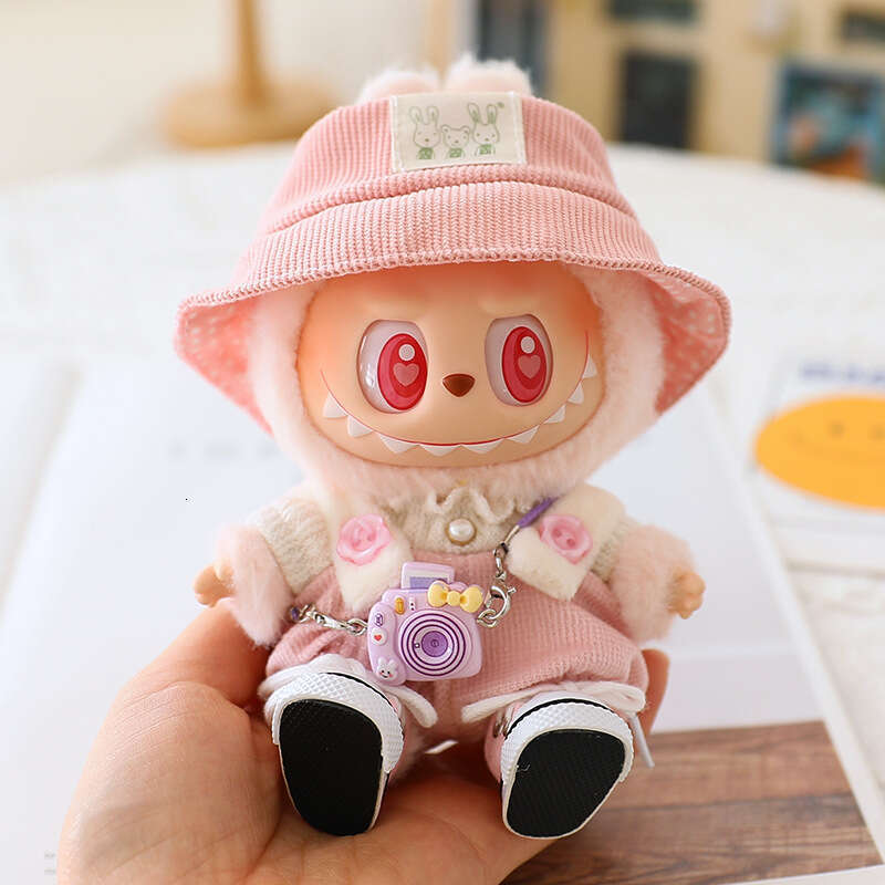 Labubu clothing, plush dolls for parties, Labubu replacement clothing, work clothes, hats, shoes, labubu clothes, clothing sets
