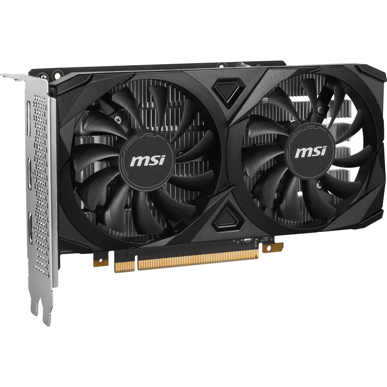 MSI Ventus GeForce RTX 3050 6GB GDDR6 PCI Express 4.0 x8 ATX Graphics Card