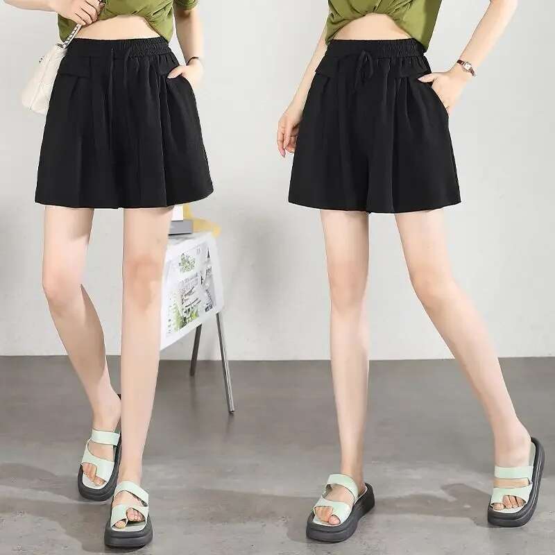 Korean Style Womens Shorts High Waist Female Short Pants Pocket Summer Low Price New In Streetwear Stretchy XXL Youthful XL Hot