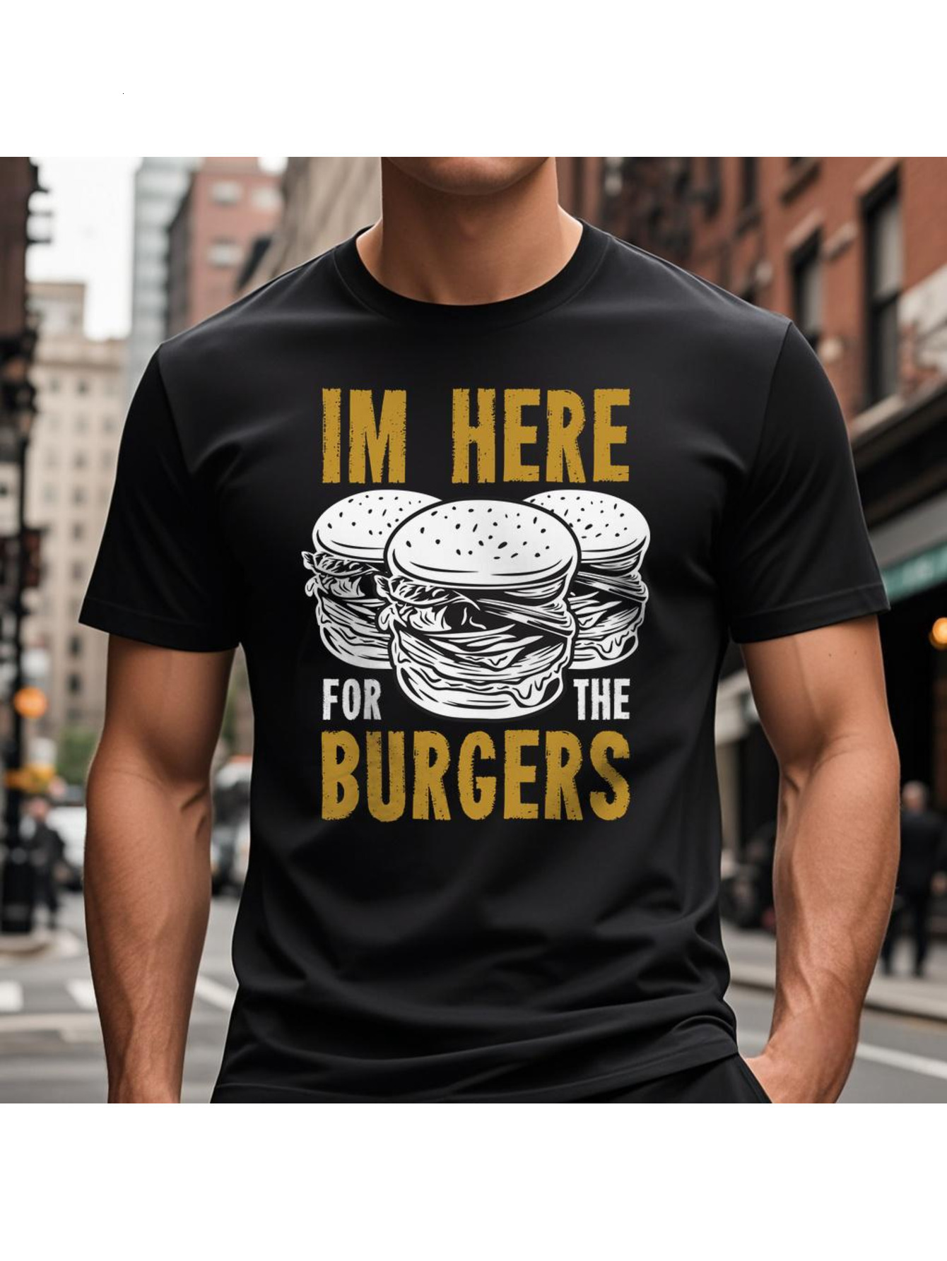 Dongdumaoyi Adult T Shirts Short Sleeve Cotton S-3Xl Round Collar Tiger Text 180G Men White Black 6dd3