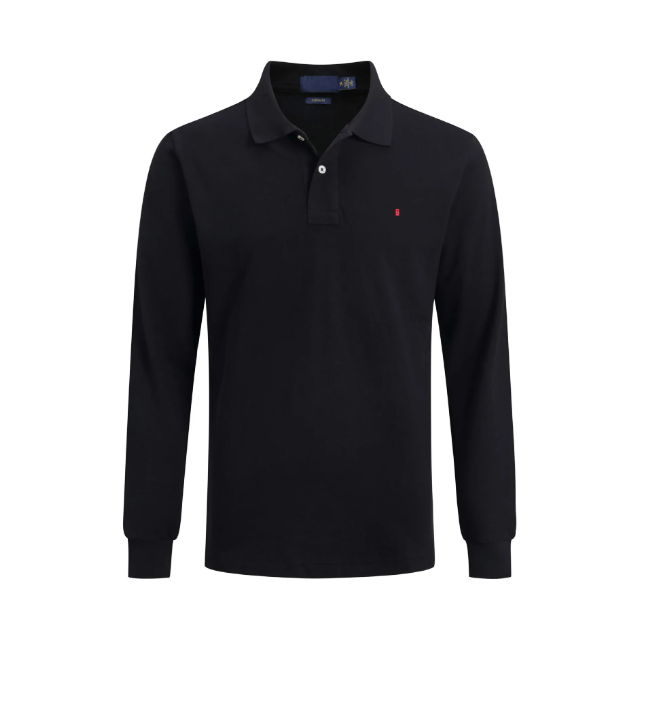 Men's Polos High Quality Designer Shirts Embroidered logo Polos Pure material men Long sleeved shirtTops Luxurys Clothing Sleeve Clothes mens polo shirt