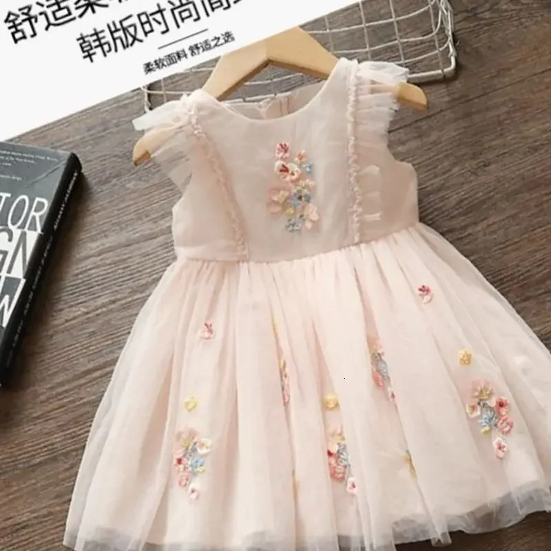 Girls Baby Summer Tutu Dress Fashion Lace Lolita Birthday Party Dresses Girl Kids Princess Vestidos Children Clothes 250617