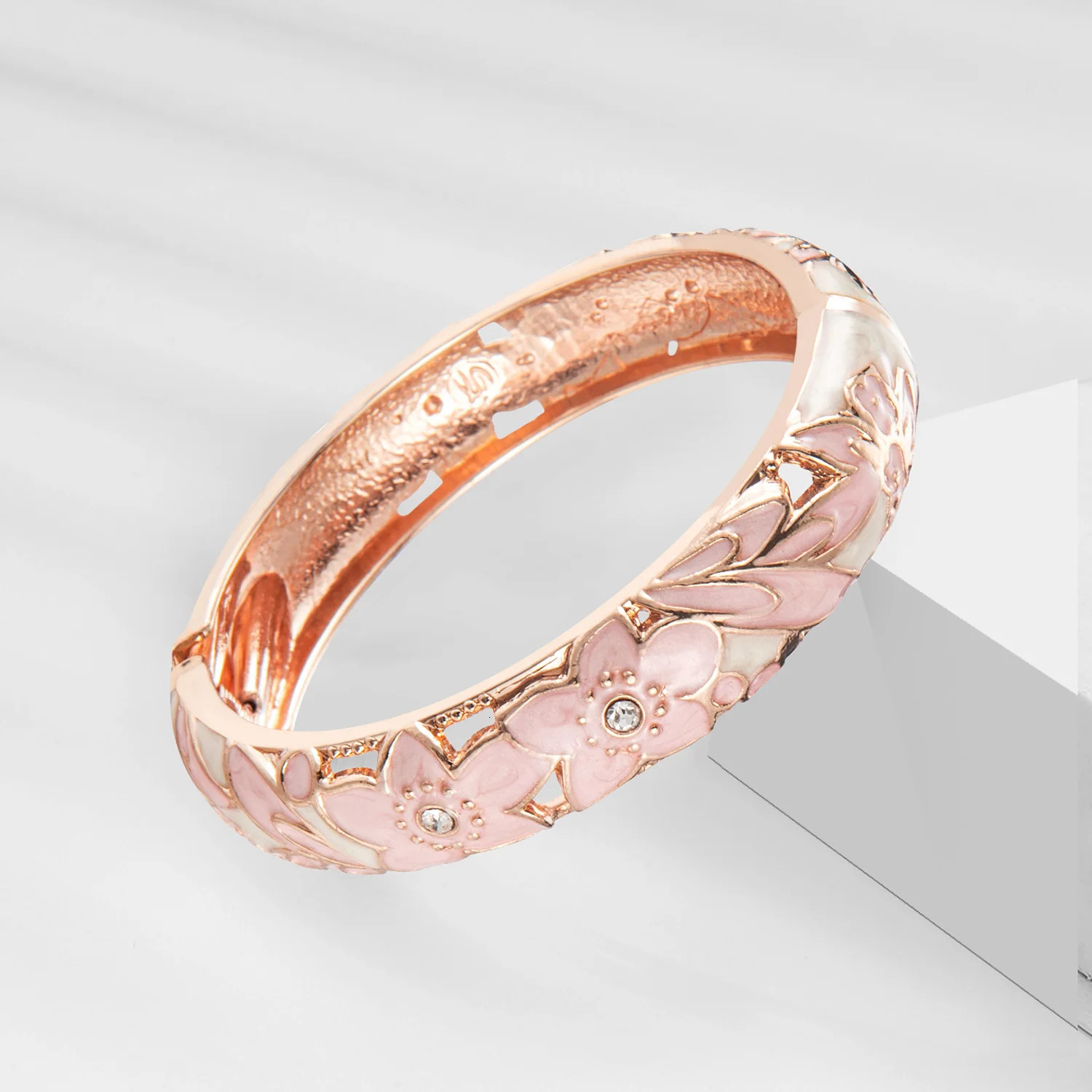 Bangle For Women Double Enamel Bangle Set Cloisonne Womens Jewelry Accessories Indian Style Dubai Trendy Metal Bracelet On Hand 250616