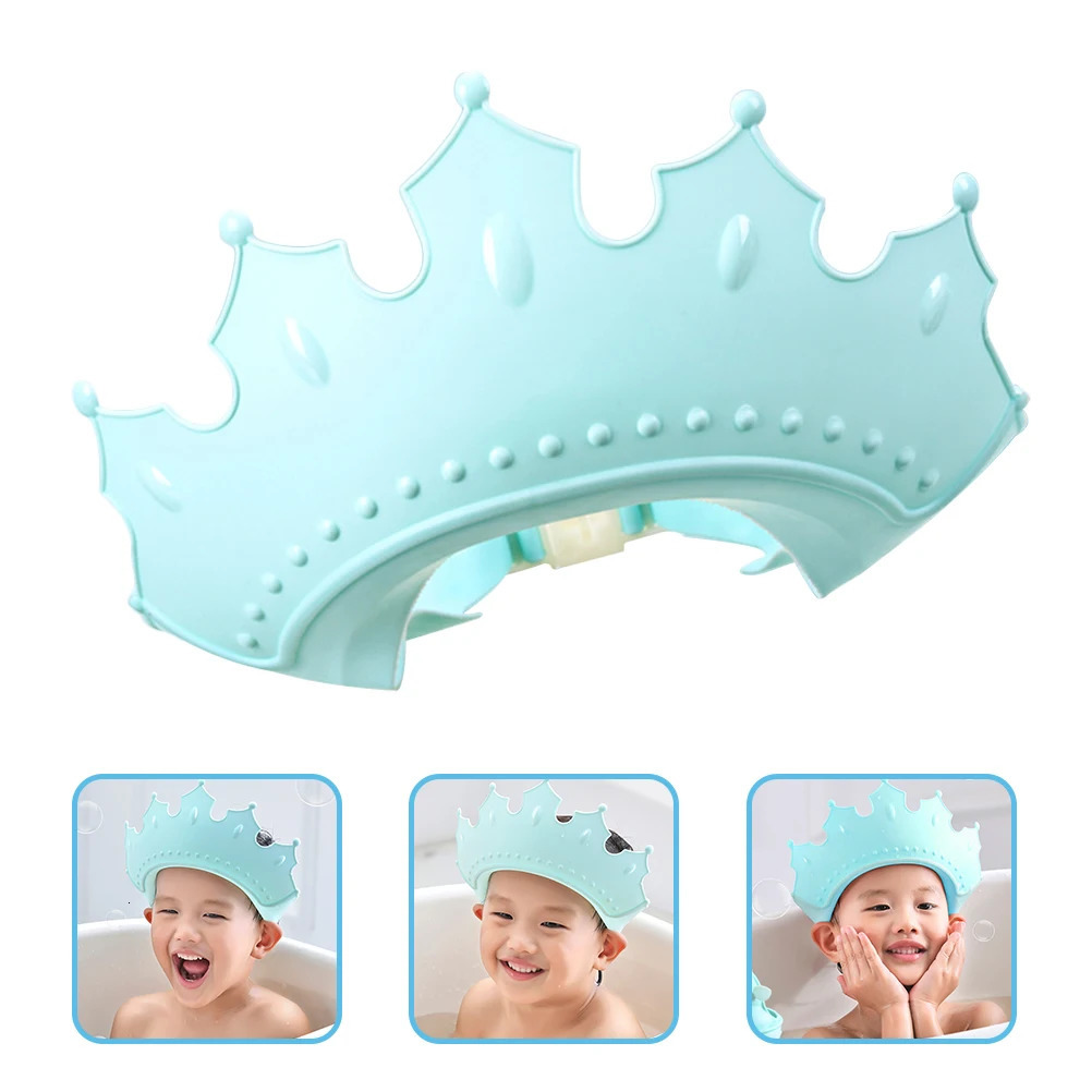 Adjustable Eye Protection Cap for Kids Soft TPE PP Waterproof Shower Baby Toddler Child Children Bath Caps Hair 250617