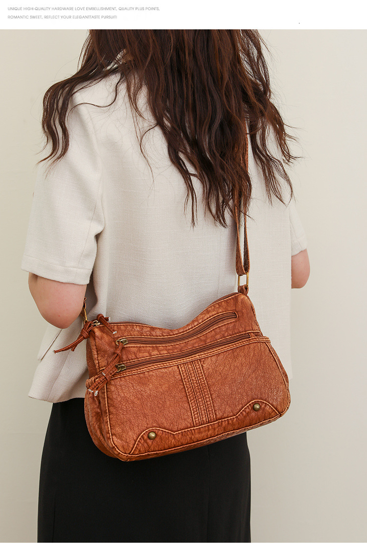 Free Shipping 2025 New Designer Bag Fashion High Quality Shopping Bag Large Capacity Multi Functional Soft Leather Women's Shoulder Handbag