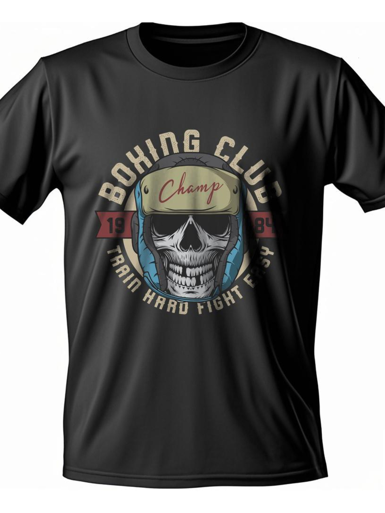 Dongdumaoyi White S-3Xl Graphics Black T Shirts Men Text 180G Cotton Short Sleeve Round Collar Adult Skull 254b
