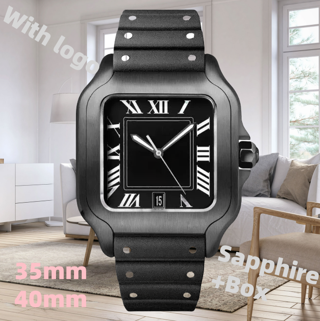 Top men's and women's casual fashion style automatic mechanical movement with waterproof/luminous/sapphire