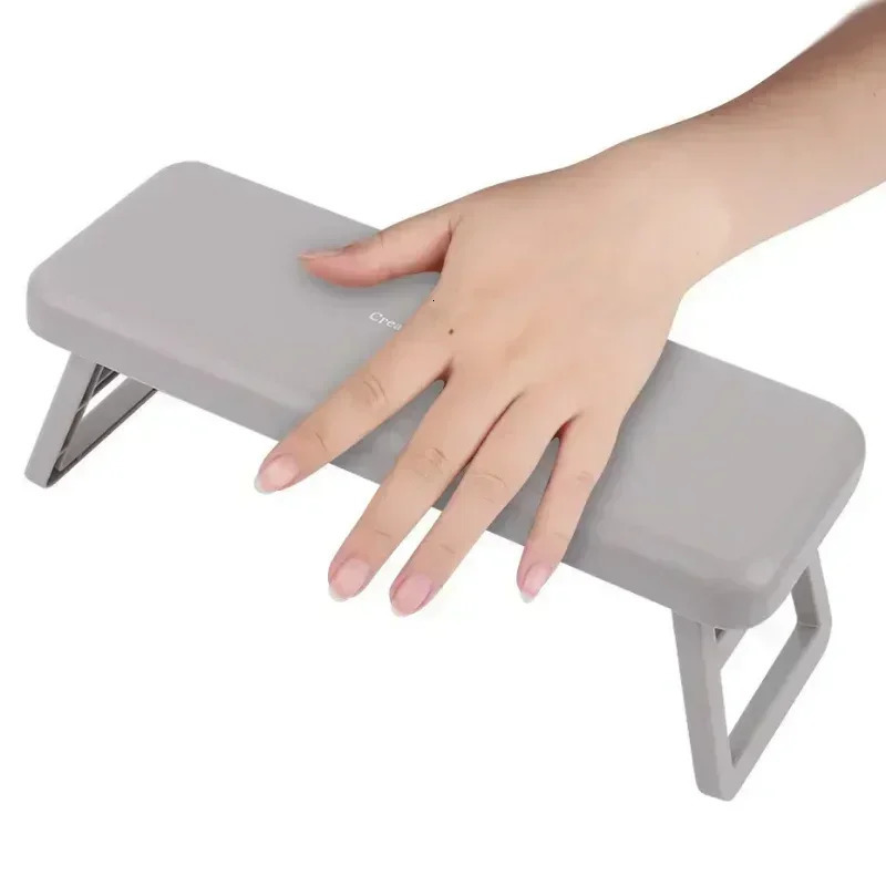 Folding Nail Hand Manicure Rest Arm Stand Pillow Cushion Holder Table Desk Armrest Sponge Support Mat Polish Tool Practice Salon 250612