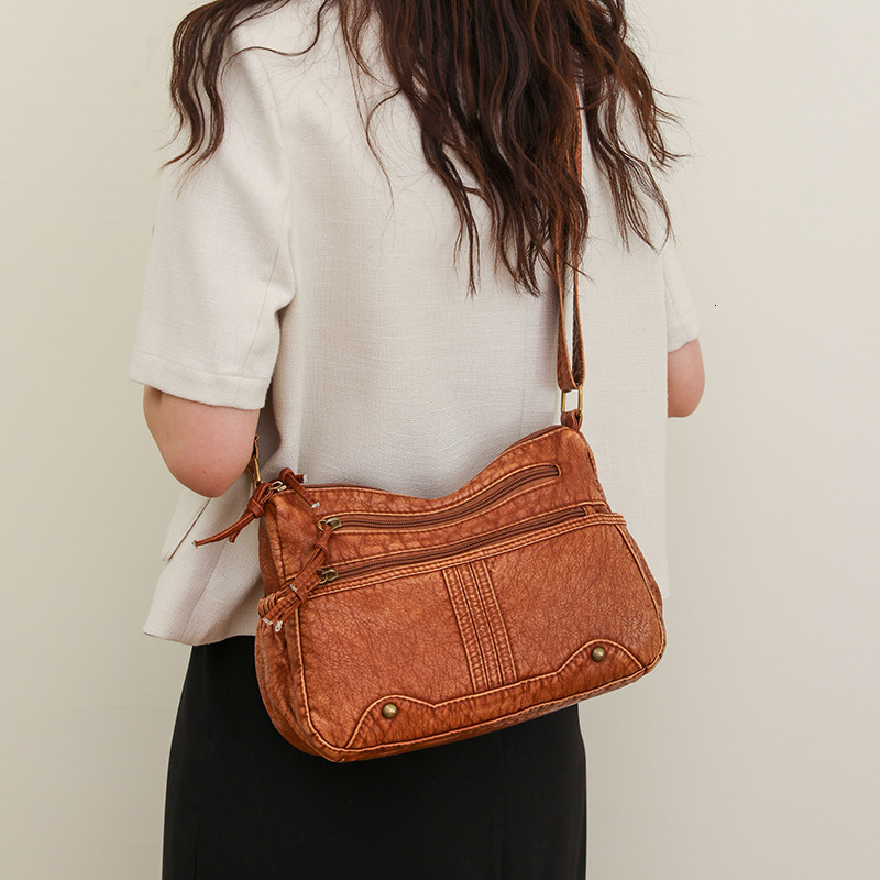 Free Shipping 2025 New Designer Bag Fashion High Quality Shopping Bag Large Capacity Multi Functional Soft Leather Women's Shoulder Handbag