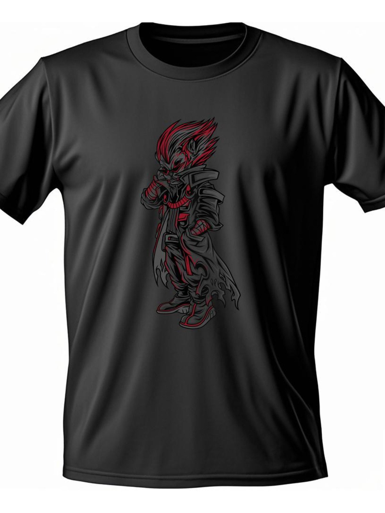 Dongdumaoyi Tiger Graphics 180G White T Shirts Adult Short Sleeve Round Collar Black Cotton S-3Xl Men 1fab