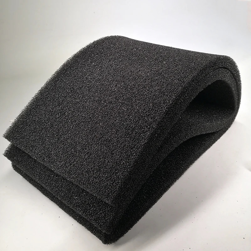 200x25x2cm Aquatic Bio Sponge Filter Media Pad Cut-to-fit Foam for Aquarium Fish Tank Koi Pond Aquatic Porosity 25 ppi 250613
