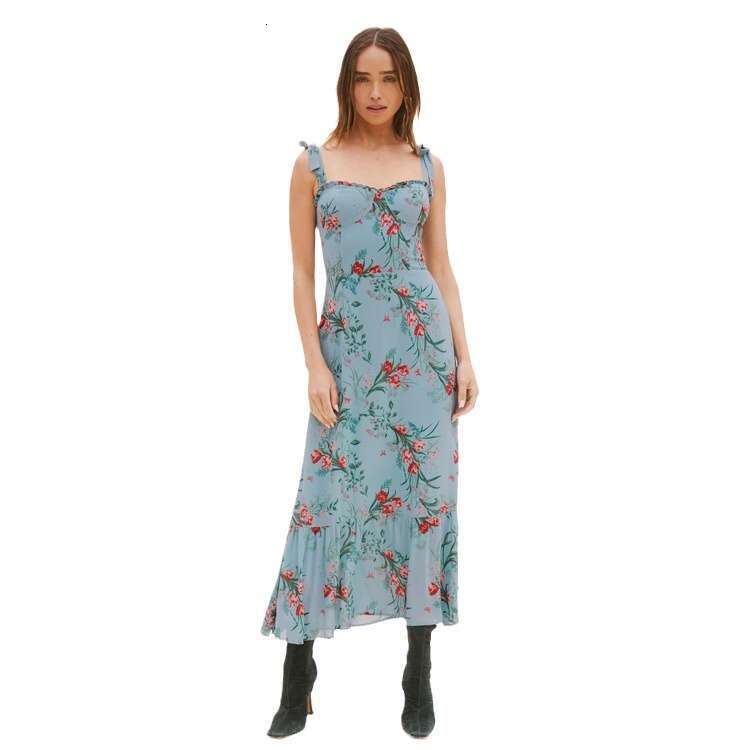 Vestido Dresses for Woman Designer Calf Designer Dresses Womens Dresses N301 # Ref Rayon Linen Dress 2025 Summer French Style