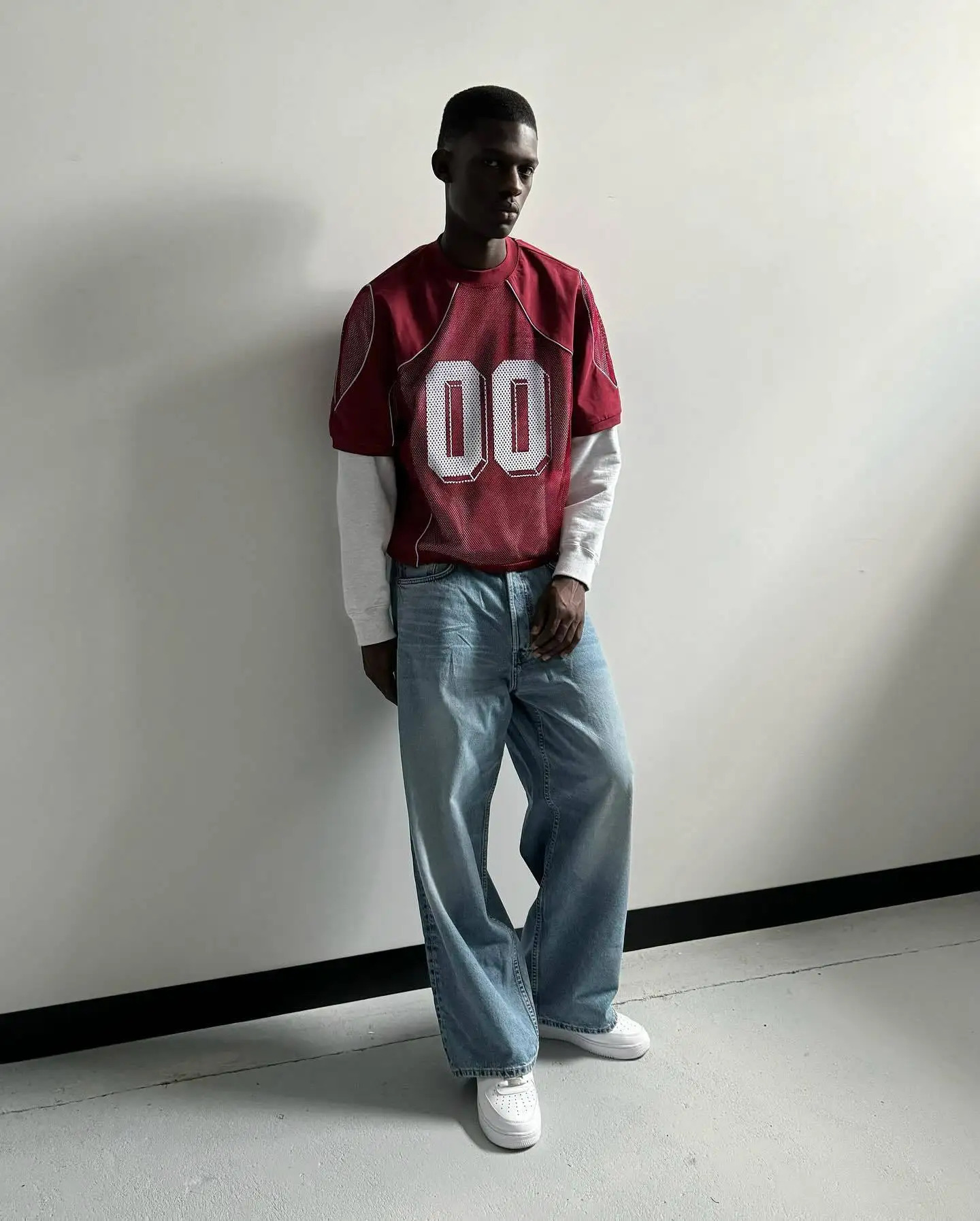 Summer European/American Fashion Mesh Patchwork Loose Top for Men Digital Pattern Printed Breathable Sportswear Couple 250616