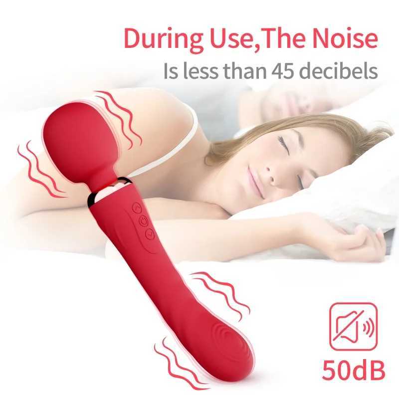 Powerful vibrator magic wand vibrator clitoral stimulator G-spot dildo massager adult product female masturbator sex toy XJ250618