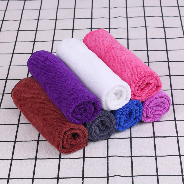 High Quality 30 * 30cm Microfiber Kitchen Towel Knitted Quick Dry Cleaning Cloth