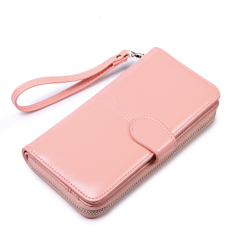 Free Shipping Designer New Women's Wallet Long Zipper Luxury Bag Buckle Large Capacity Multi-card Slot Wallet Card Holder Clutch Hot Sale