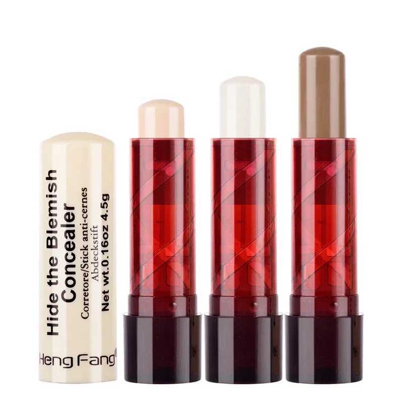 Hot Makeup Face Blush Contour Highlighter Stick Foundation Dark Circles Corrector Bronzer Base Concealer Pencil Face Foundation XJ250618