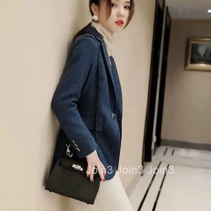 Spring Autumn Jacket High Quality Tighten the Waist Blazer Woman Korean Fall Coats for Women In Promotion Sale Bring Outerwears