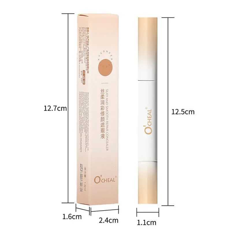Air Cushion Concealer Pen Rotary Liquid Matte Silky Smooth Foundation Cream Pencil Oil Control Cover Dark Circles Natural Makeup XJ250618