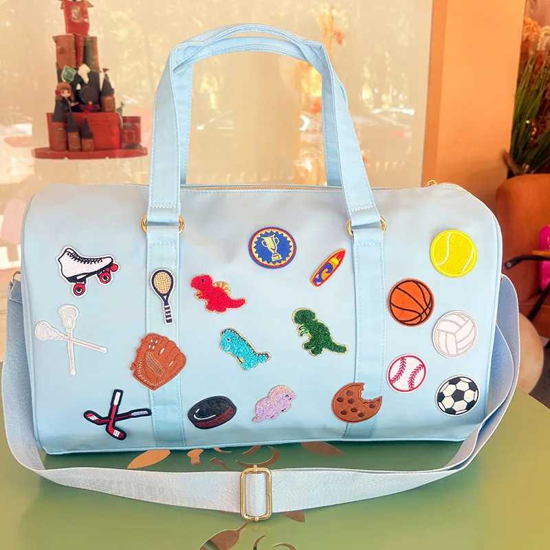 2022 New Nylon Foldable Travel Bags Unisex Large Capacity Bag Luggage Women Waterproof Handbags Men Travel Fitness Sport Bags W250618