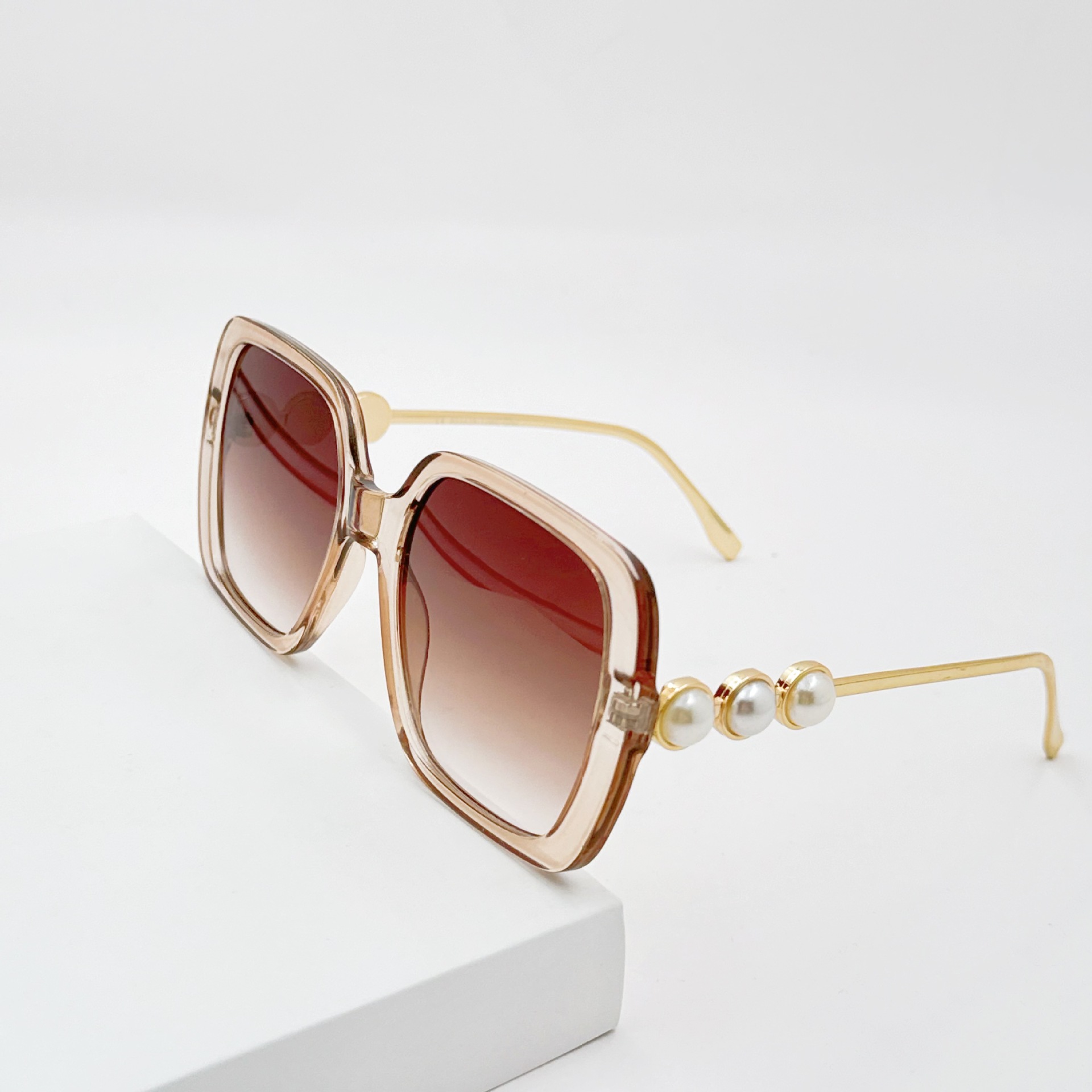 Designer Sunglasses For Women Men Fashion Sunglasses Luxury Polarized Lens Goggle Pilot PC Frame Oversized UV400 Eyewear Luxury Style Sunglasses DZ032