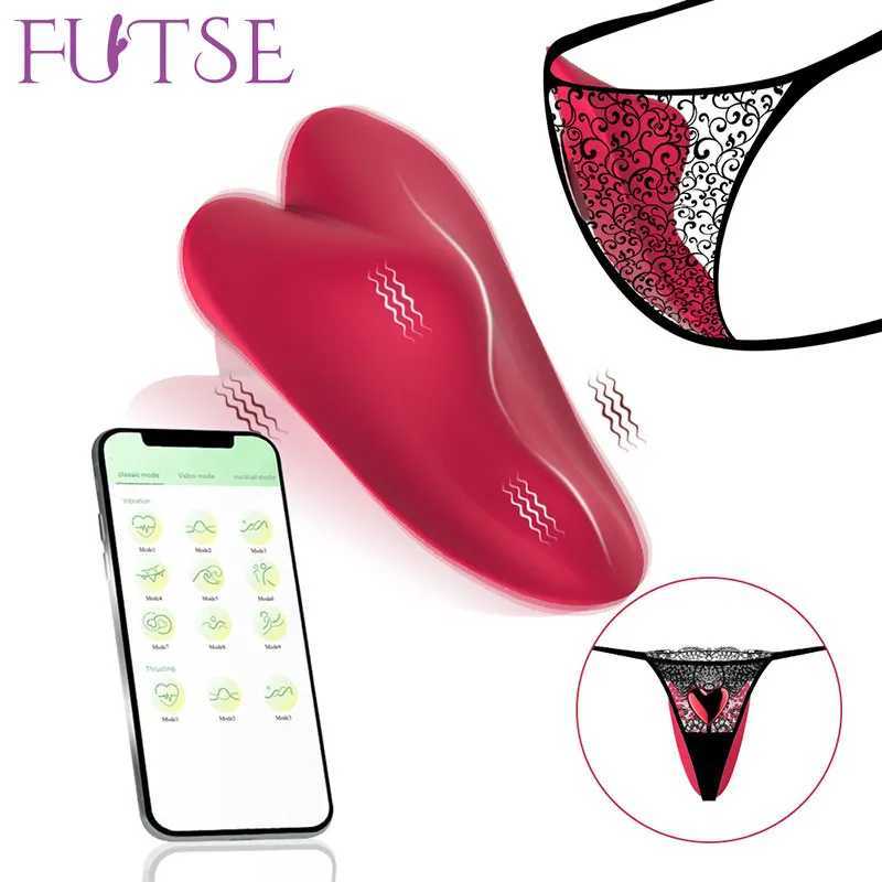 Wearable Panty Vibrator APP Bluetooth Control Vibrating Clitoris Stimulator Vaginal Masturbator Sex Toys for Women Couples W250618