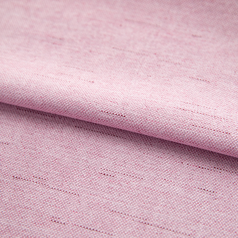 T0038 modern simple new thickened cotton and linen meteor linen blackout curtain Amazon solid color hotel project factory direct supply