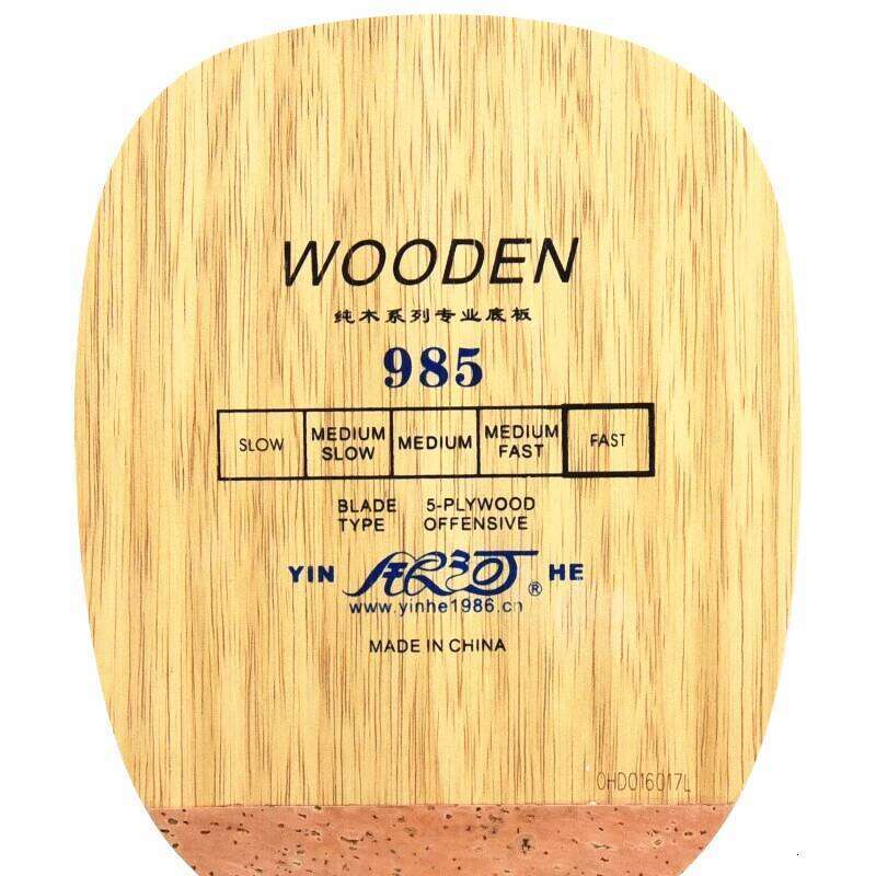 985 Table Tennis Blade (5 Ply Wood Fast Attack) Japanese Penhold Racket JS Handle Original YINHE Ping Pong Bat Paddle
