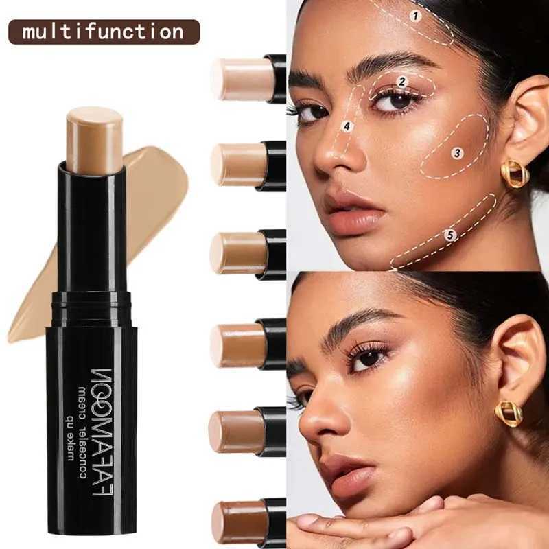 Concealer Stick Foundation Three-dimensional Brightening Shadow Stick Creamy Modifies Contour Face Priming Repair Pen Cosmetic XJ250618