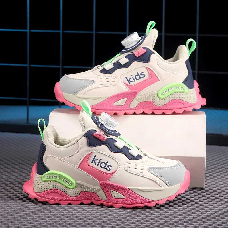 Luxury Girls Sneaker Children Shoes Spring PU Leather High Quality Kids Trainers School Comfortable Girls Sports Shoes Z250618
