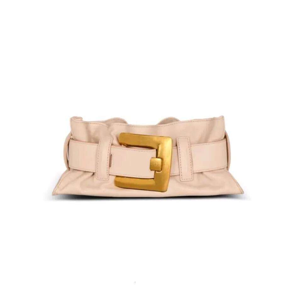 Vintage Tote Shoulder 2025 New belt buckle hand armpit bag High Quality pu Leather Commuter Underarm Bag