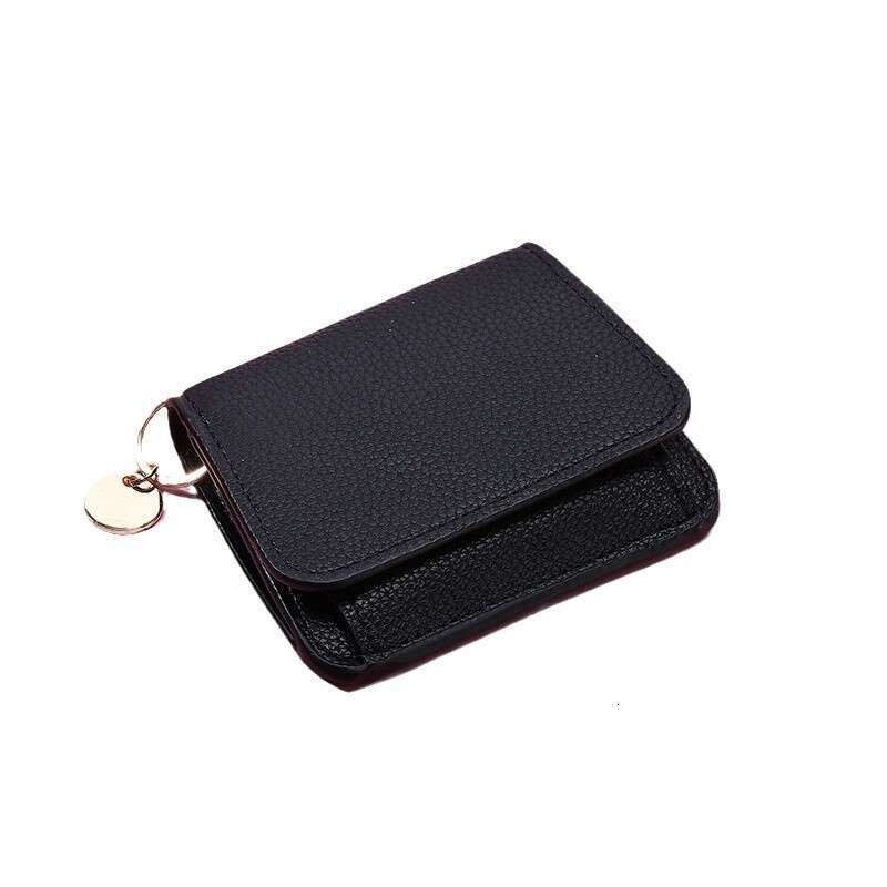 Women's Short Wallet INS Fashion Macaron Color Multi-Card Slot Card Holder Female Student Coin Purse
