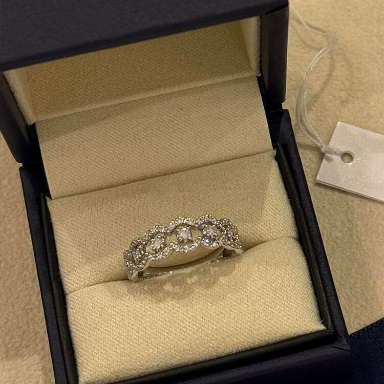 Similar Simple Lace Rhinestone for Women, Light Luxury Elegant Temperament Exquisite Open Ring