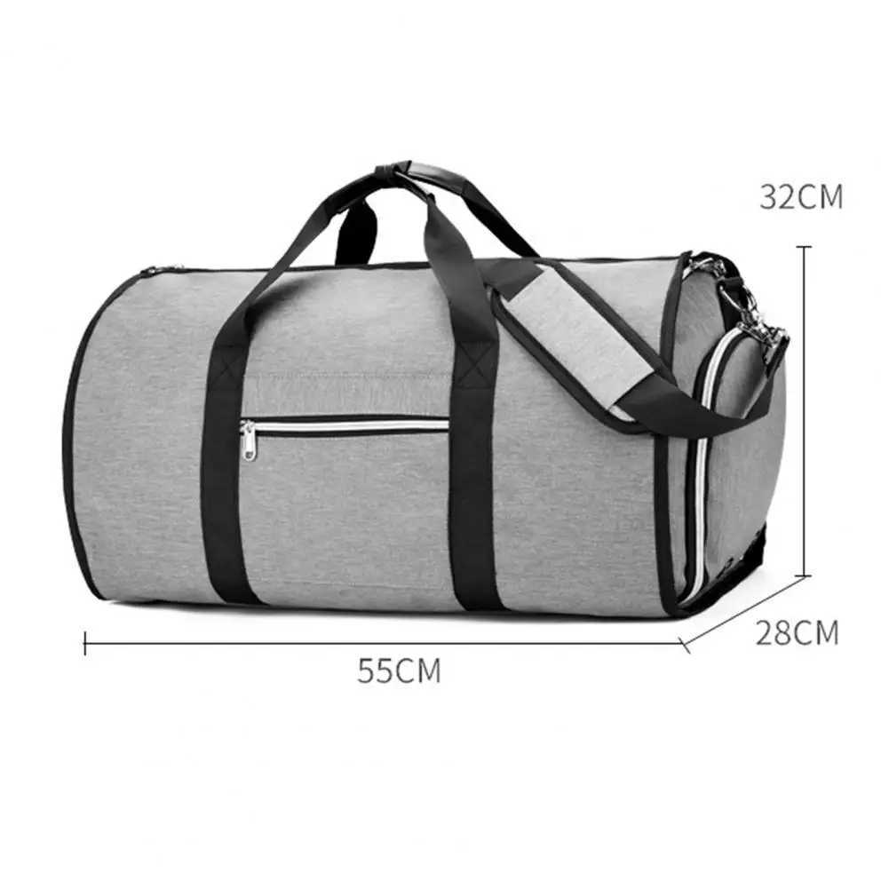 Business Suit Bag Waterproof Oxford Cloth Suit Storage Bag for Business Travel with Capacity Foldable Design Ideal for Garment W250618