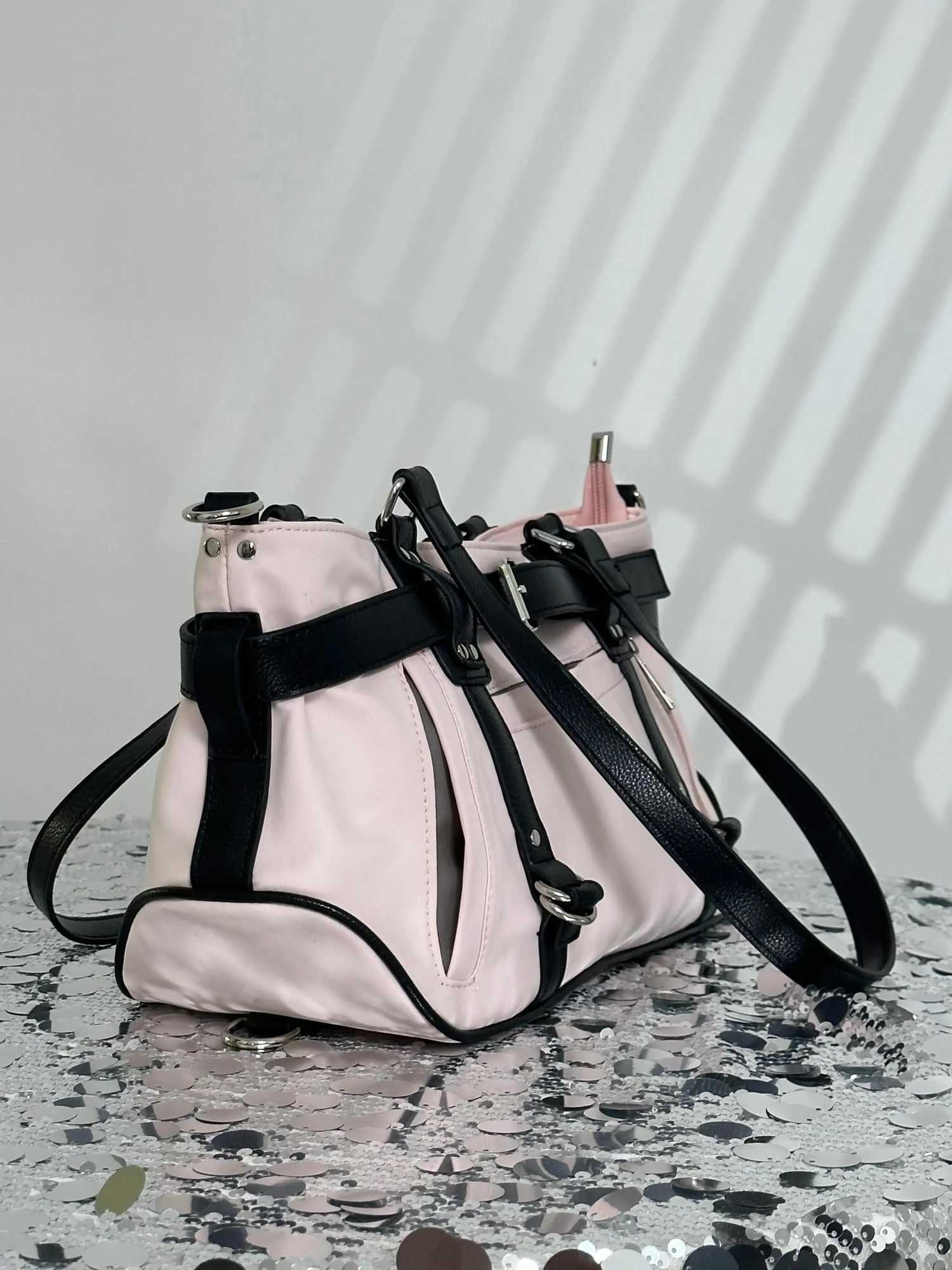 Miyaga 2024 Korean Niche Design Ctra Color Hand-held Tote Bag Large Capacity Versatile Commuting Shoulder Bags B250618