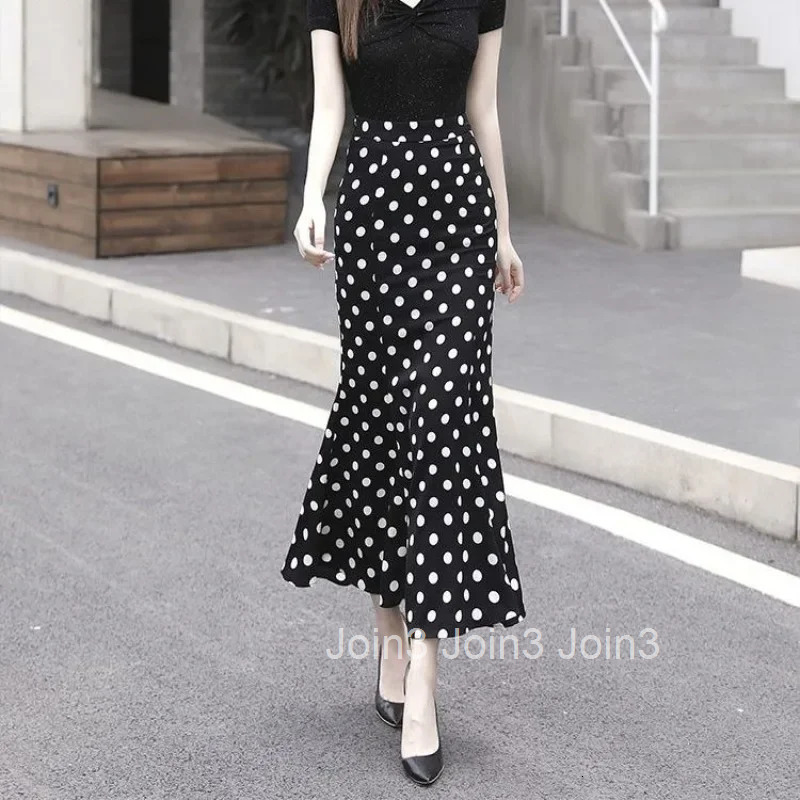 Maxi Wrap High Waist Woman Skirt Long Tight Chiffon Skirts for Women Summer 2025 Vintage Korean Style Harajuku Casual Y2k New In
