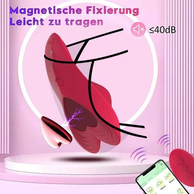 Wearable Panty Vibrator APP Bluetooth Control Vibrating Clitoris Stimulator Vaginal Masturbator Sex Toys for Women Couples W250618