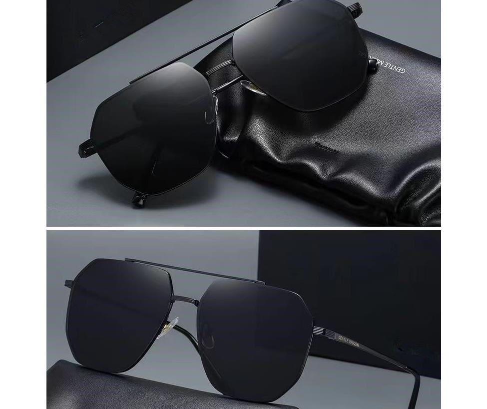 Designer Sunglasses For Women Men Fashion Sunglasses Luxury Polarized Lens Goggle Pilot PC Frame Oversized UV400 Eyewear Luxury Style Sunglasses DW22