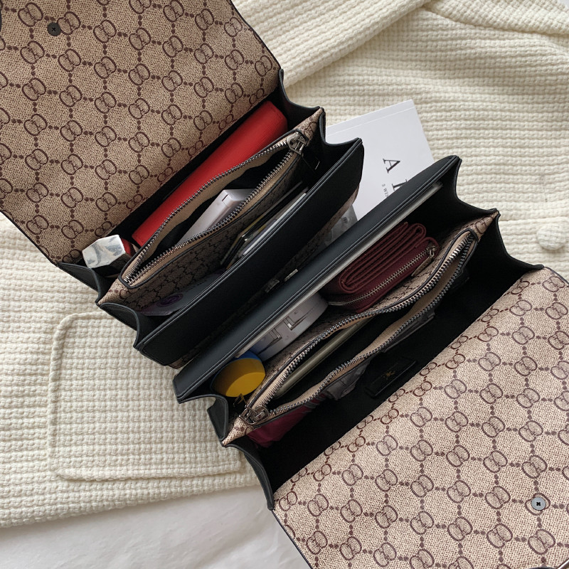 Designer bag Fashion shoulder bag Chain crossbody bag Buckle crossbody bag Large small banquet bag Classic brown women's bag Spicy mom beauty bag