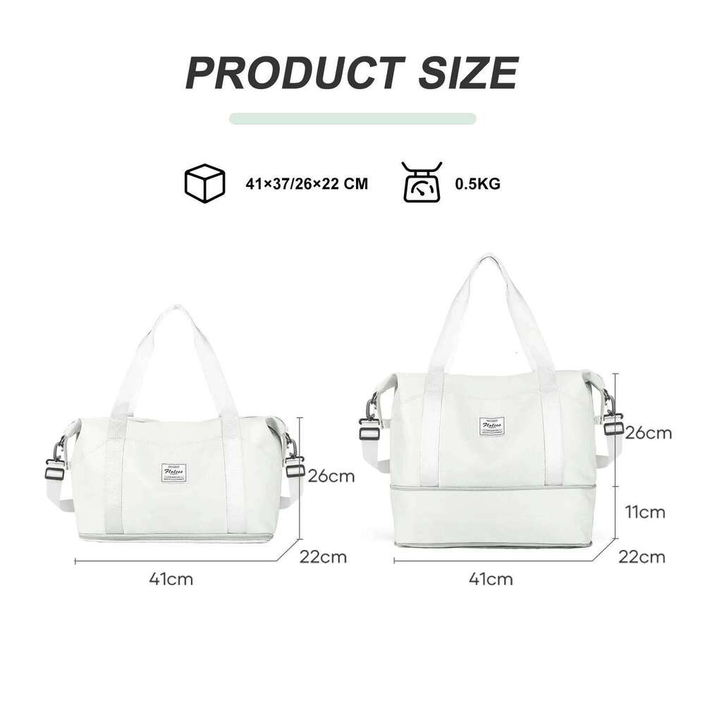 expandable travel duffle for women carry on weekender overnight shoulder bag gym tote wet pocket delivery hospital bag