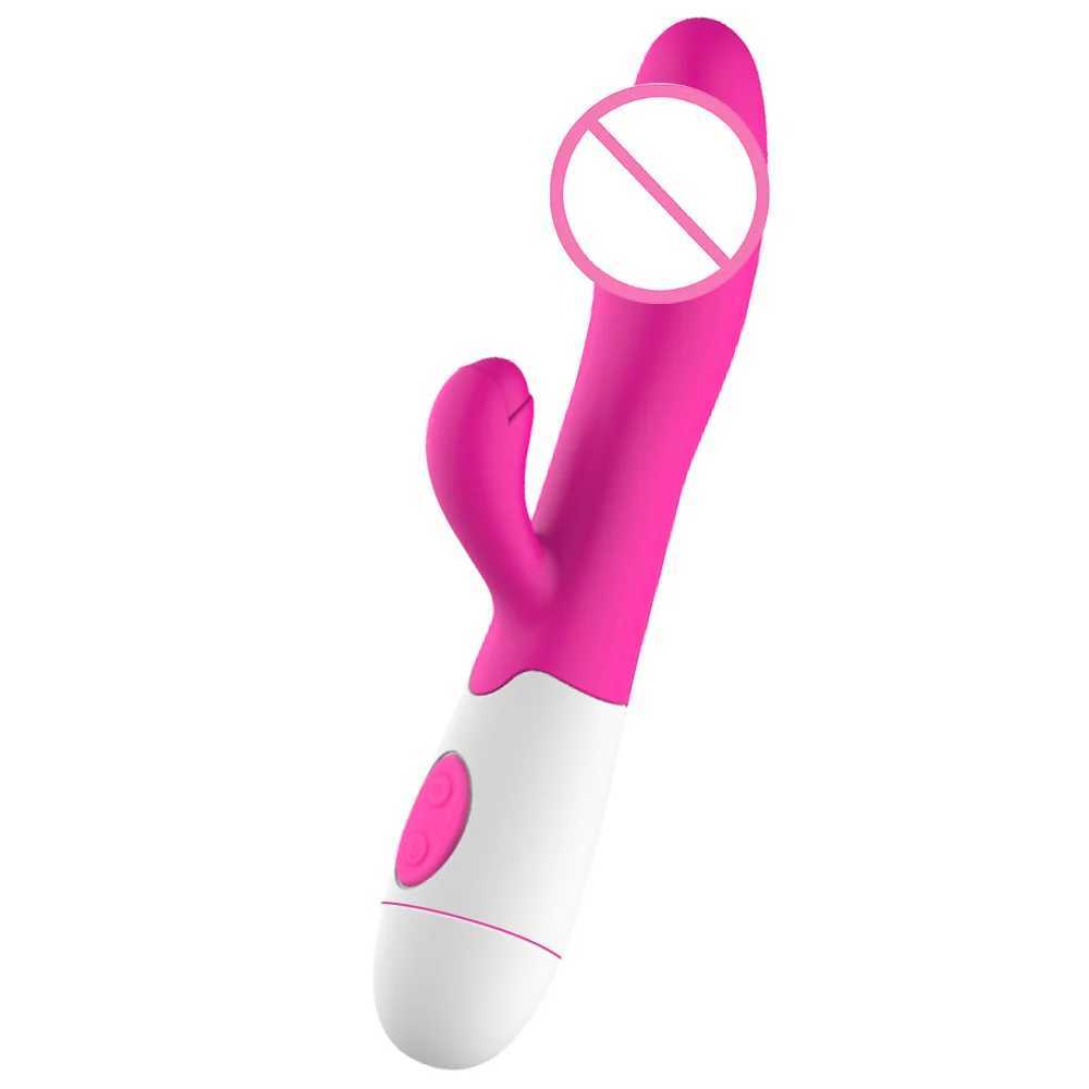 Vibrators For Women Vagina Massage 30 Frequency Dual Vibrating Erotic G-spot Masturbator Sex Toys XJ250618