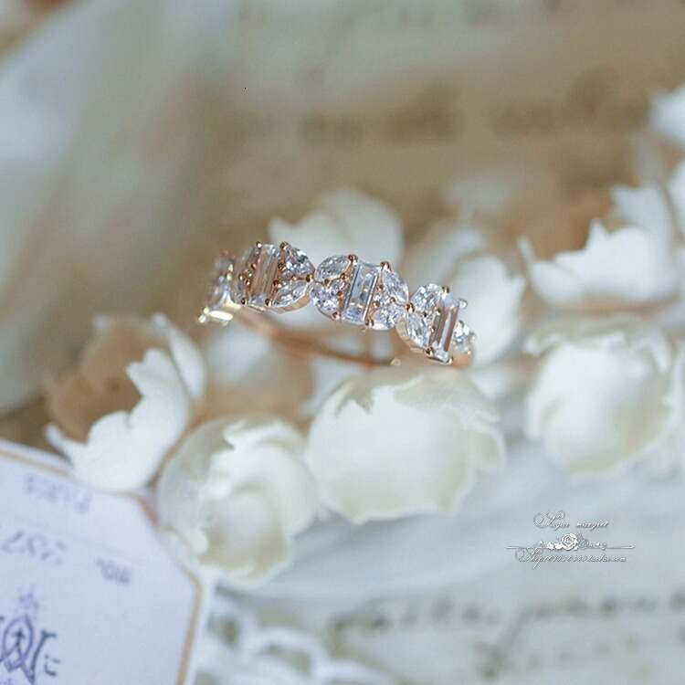 Les Papillons Feather Silence 2.0 Same Style Sparkling Butterfly Exquisite Light Luxury Versatile Ring